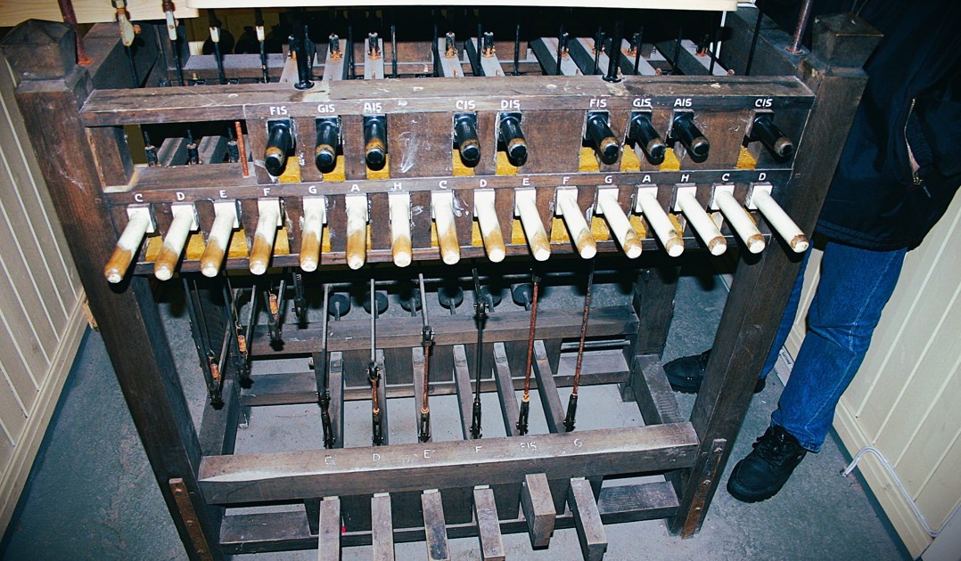 Stokklaviatur Olsen Nauen Klokkestøperi