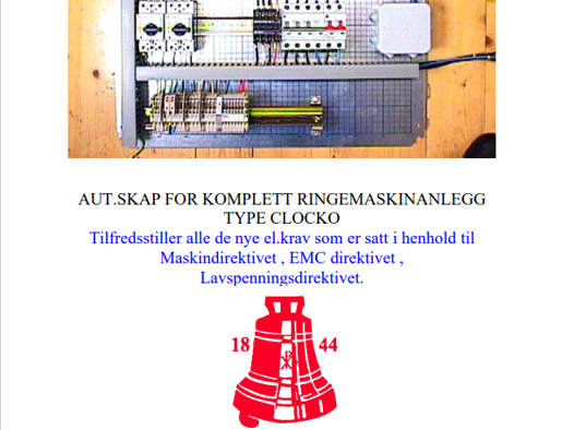 Aut. Skap Clocko For Nye Direktiv (forsidebilde)