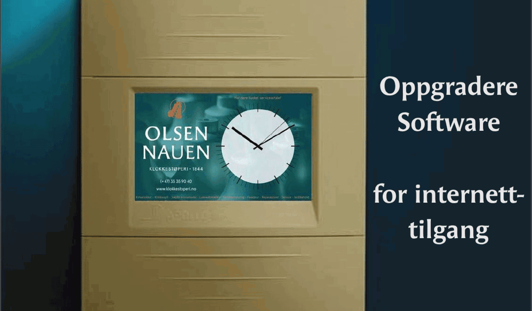 Oppgradert Software